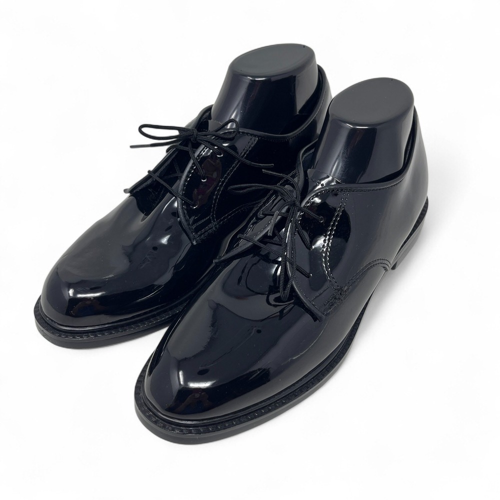 CAPPS Delite Womens Black Patent Leather Military Uniform Dress Shoe‎ 10.5 M